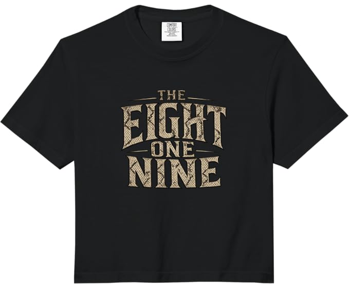 The Eight One Nine Tiger shirt