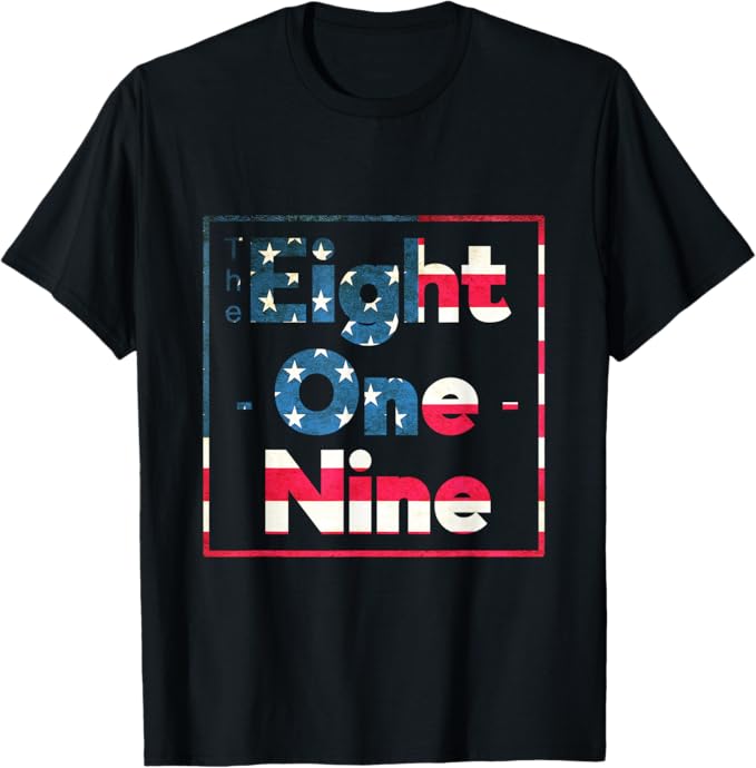 The Eight One Nine Flag shirt