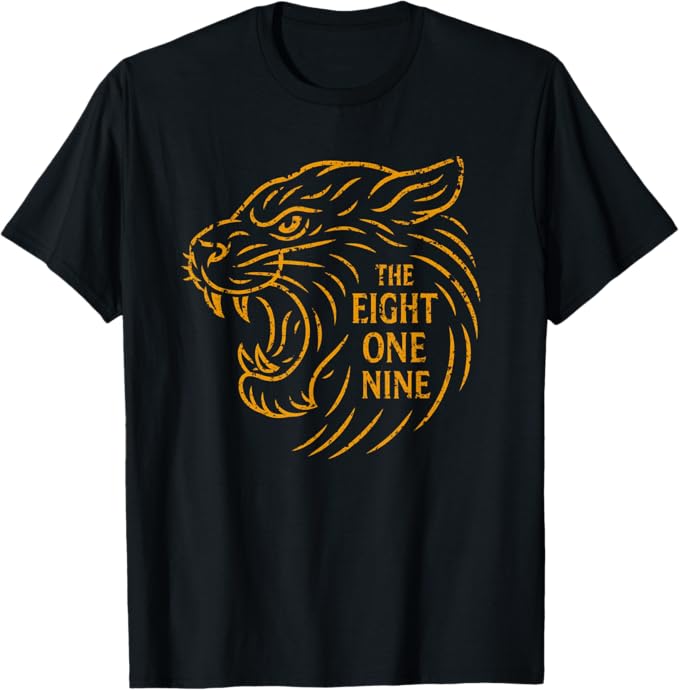 The Eight One Nine Tiger shirt